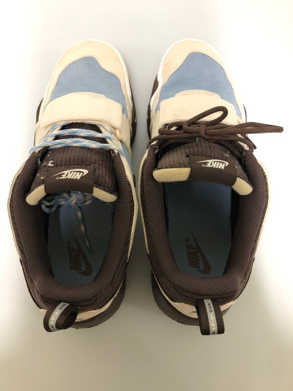 【中古品】【メンズ】 TRAVIS SCOTT トラヴィス・スコット ×NIKE ナイキ HQ3072-400 ZOOM FIELD JAXX 靴 シューズ スニーカー 160-260508-AS-93-min サイズ：28.5cm カラー：LECHE BLUE/BARQQUE BROWN 万代Net店