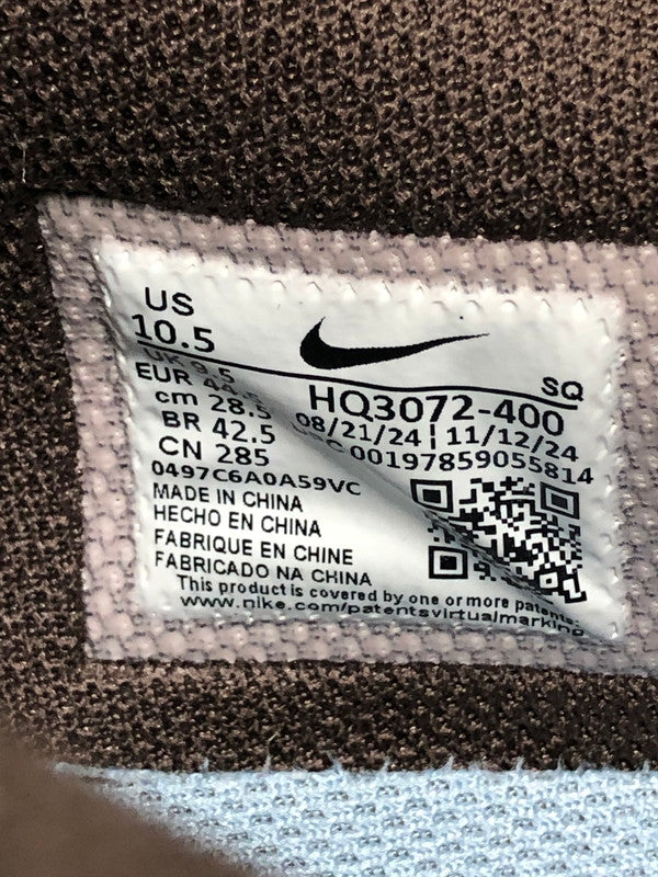 【中古品】【メンズ】 TRAVIS SCOTT トラヴィス・スコット ×NIKE ナイキ HQ3072-400 ZOOM FIELD JAXX 靴 シューズ スニーカー 160-260508-AS-93-min サイズ：28.5cm カラー：LECHE BLUE/BARQQUE BROWN 万代Net店