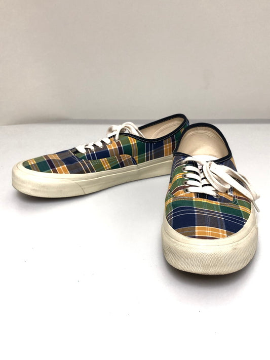 【中古品】【メンズ】 VANS バンズ VN0A5KX45TK ANAHEIM FACTORY OG PLAID AUTHENTIC 44DX 靴シューズ スニーカー 162-260508-AS-107-min サイズ：28cm カラー：マルチカラー 万代Net店