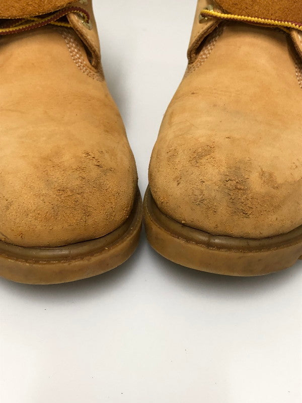 【中古品】【メンズ】 TIMBERLAND ティンバーランド 10066 6INCH BASIC BOOT 靴 シューズ ブーツ 165-260508-AS-103-min サイズ：8W カラー：ライトブラウン 万代Net店
