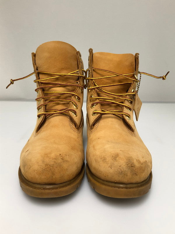 【中古品】【メンズ】 TIMBERLAND ティンバーランド 10066 6INCH BASIC BOOT 靴 シューズ ブーツ 165-260508-AS-103-min サイズ：8W カラー：ライトブラウン 万代Net店
