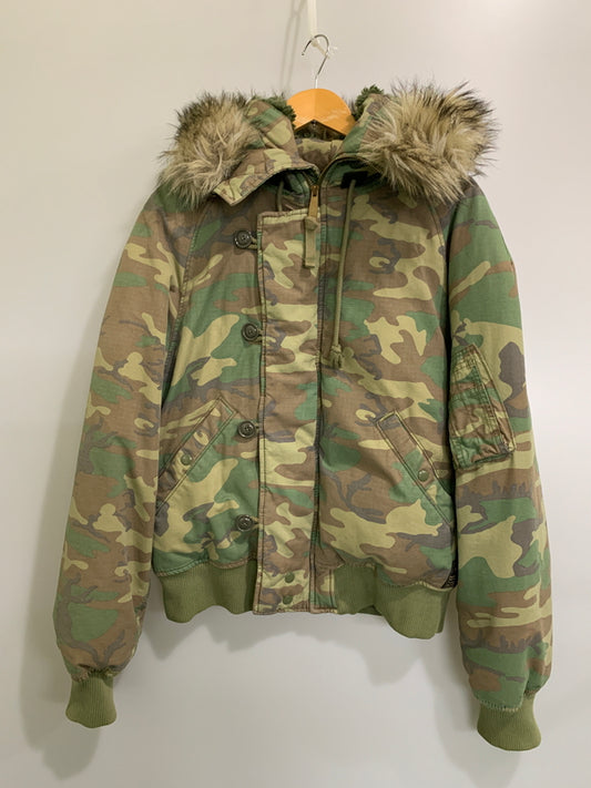 【現状渡し品】【メンズ】 DENIM&SUPPLY RALPH LAUREN デニムアンドサプライラルフローレン CAMO N-2B JACKET アウター 146-260508-AS-83-min サイズ：M カラー：カモフラージュ 万代Net店