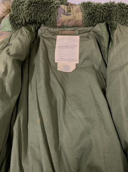 【現状渡し品】【メンズ】 DENIM&SUPPLY RALPH LAUREN デニムアンドサプライラルフローレン CAMO N-2B JACKET アウター 146-260508-AS-83-min サイズ：M カラー：カモフラージュ 万代Net店