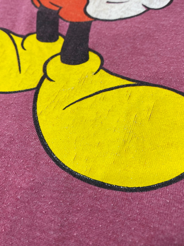 中古品】【メンズ】 DISNEY ディズニー 90S MICKEY TEE 90年代