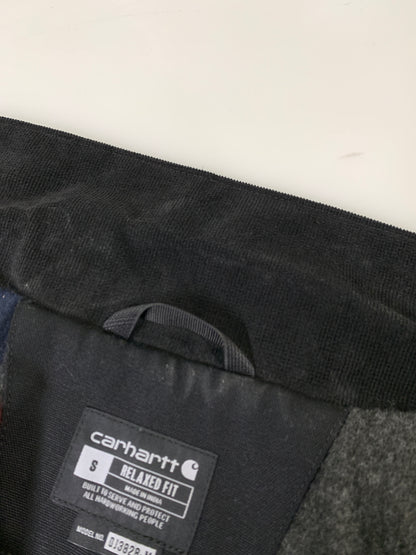 【中古品】【メンズ】 CARHARTT カーハート 103828 BLK DETROIT JACKET デトロイトジャケット アウター 147-260508-AS-73-min サイズ：S カラー：ブラック 万代Net店