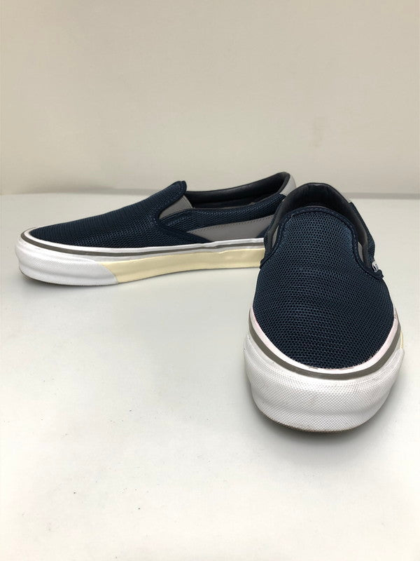 【中古品】【メンズ】 VANS バンズ TOKYO CRUISE SLIP ON REISSUE 98 SP 靴 シューズ スリッポン 162-260508-AS-113-min サイズ：26.5cm カラー：ネイビー/ホワイト 万代Net店