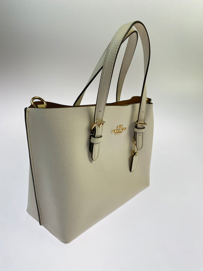 【中古美品】【メンズ】 COACH コーチ モリー トート 25 ショルダーバッグ C4084 ハンドバッグ 180-260530-KS-14-min カラー：ホワイト 万代Net店