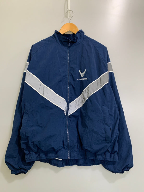 【中古品】【メンズ】 US TYPE AIR FORCE ユーエス タイプ エアフォース PTU WINDBREAKER YA100-24-D-0499 ウィンドブレイカー アウター 146-260522-SH-18-min サイズ：X-LARGE REGULAR カラー：ネイビー 万代Net店