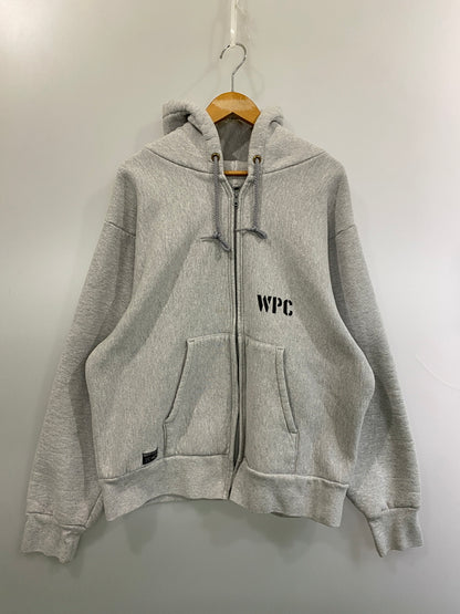 【中古品】【メンズ】 WP ダブリューピー × CAMBER キャンバー ROCKSTEADY ZIP PARKA ロックステディー ジップ パーカー メンズ トップス フーディー アークネッツ 145-260521-em-27-min サイズ：XL カラー：ライトグレー 万代Net店