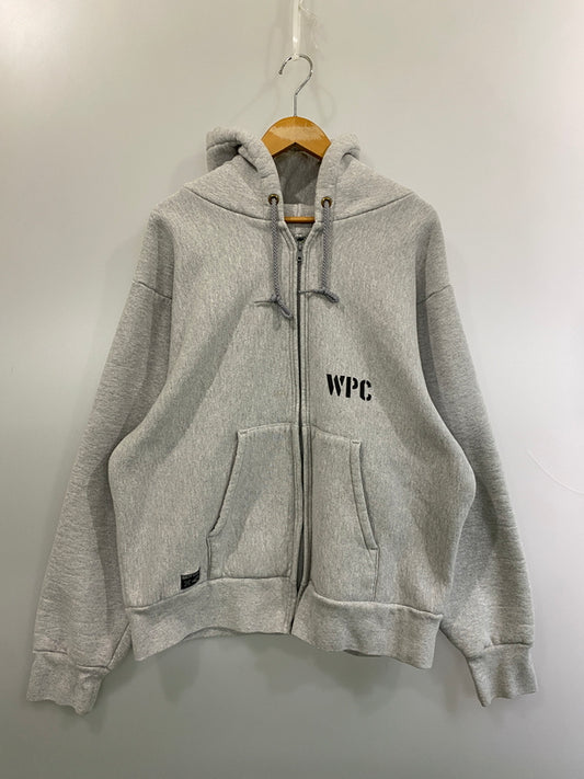 【中古品】【メンズ】 WP ダブリューピー × CAMBER キャンバー ROCKSTEADY ZIP PARKA ロックステディー ジップ パーカー メンズ トップス フーディー アークネッツ 145-260521-em-27-min サイズ：XL カラー：ライトグレー 万代Net店