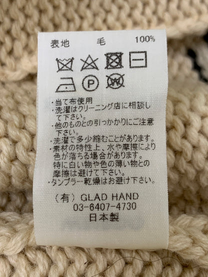 【中古品】【メンズ】 WEIRDO ウィアード FUCK U COWICHAN フルジップ カウチンニット 142-260508-AS-66-min サイズ：XL カラー：ベージュ 万代Net店