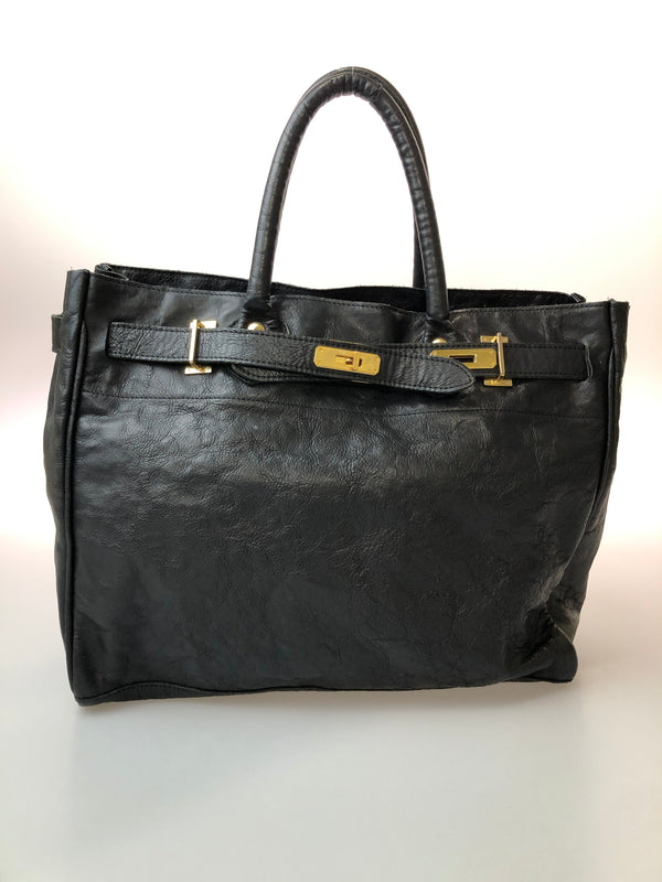 【現状渡し品】【メンズ/レディース】 SITA PARANTICA シータパランティカ TOTE BAG トートバッグ カバン 188-260519-em-14-min カラー：ブラック 万代Net店