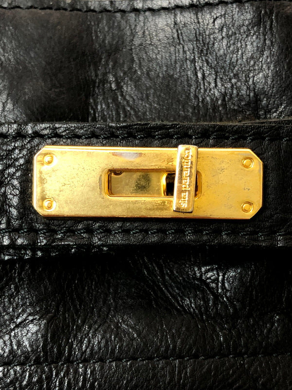 【現状渡し品】【メンズ/レディース】 SITA PARANTICA シータパランティカ TOTE BAG トートバッグ カバン 188-260519-em-14-min カラー：ブラック 万代Net店
