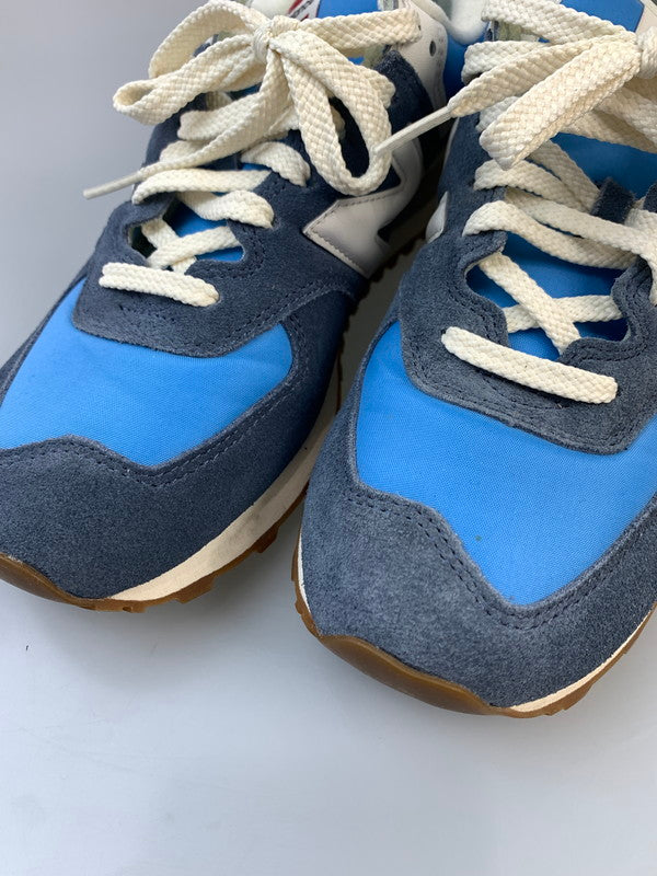 【中古品】【メンズ】 NEW BALANCE ニューバランス U574RA2 ローカット スニーカー 靴 163-260509-kk-06-min カラー：DARK BLUE 万代Net店