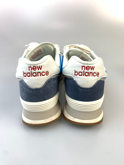 【中古品】【メンズ】 NEW BALANCE ニューバランス U574RA2 ローカット スニーカー 靴 163-260509-kk-06-min カラー：DARK BLUE 万代Net店