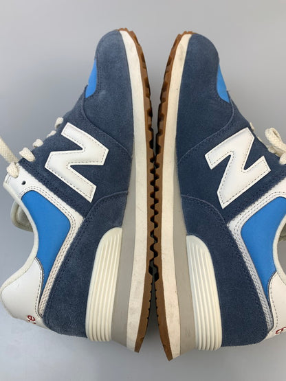 【中古品】【メンズ】 NEW BALANCE ニューバランス U574RA2 ローカット スニーカー 靴 163-260509-kk-06-min カラー：DARK BLUE 万代Net店