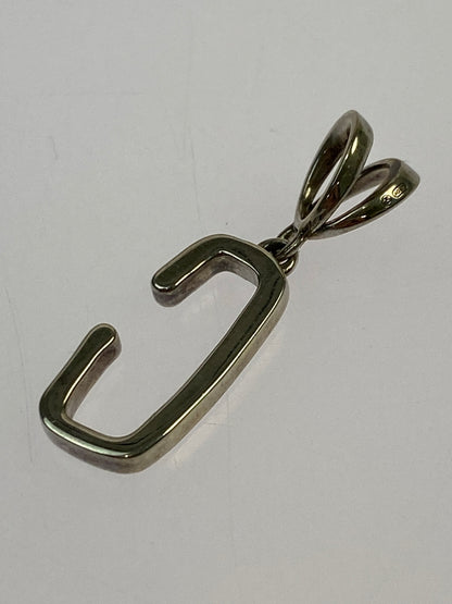 【中古品】【メンズ/レディース】 STUSSY ステューシー SILVER ALPHABET PENDANT ”C” シルバー アルファベット ペンダントトップ 192-260713-KS-22-min カラー：シルバー 万代Net店