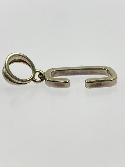 【中古品】【メンズ/レディース】 STUSSY ステューシー SILVER ALPHABET PENDANT ”C” シルバー アルファベット ペンダントトップ 192-260713-KS-22-min カラー：シルバー 万代Net店