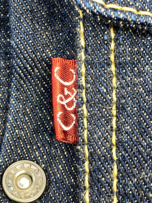 【中古品】【メンズ】 CELT&COBRA ケルト アンド コブラ LS DENIM JACKET CJK-3 長袖 デニムジャケット メンズ アウター トップス 140-260617-KS-05-min サイズ：不明 カラー：ブルー 万代Net店