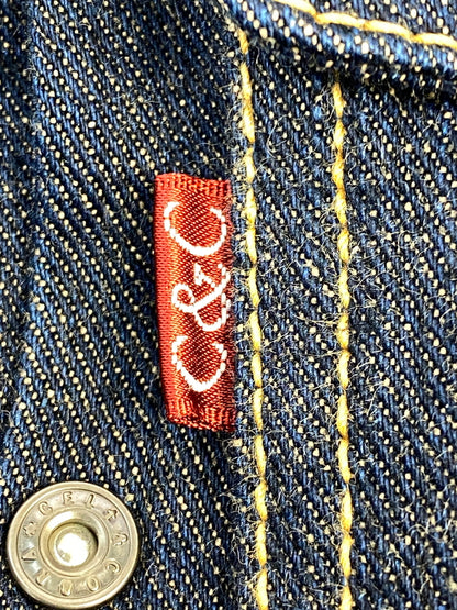 【中古品】【メンズ】 CELT&COBRA ケルト アンド コブラ LS DENIM JACKET CJK-3 長袖 デニムジャケット メンズ アウター トップス 140-260617-KS-05-min サイズ：不明 カラー：ブルー 万代Net店