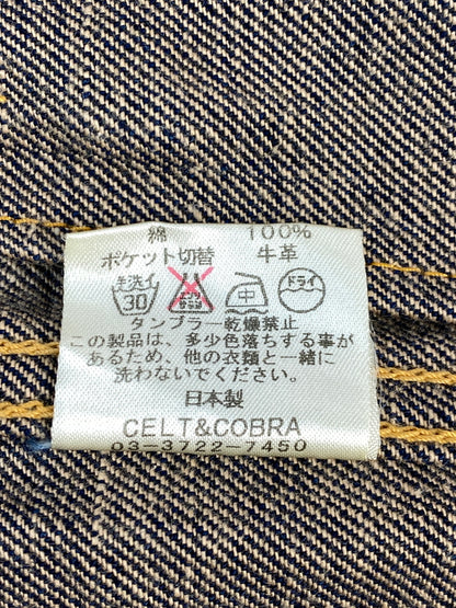 【中古品】【メンズ】 CELT&COBRA ケルト アンド コブラ LS DENIM JACKET CJK-3 長袖 デニムジャケット メンズ アウター トップス 140-260617-KS-05-min サイズ：不明 カラー：ブルー 万代Net店