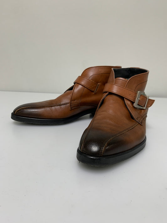 【中古品】【メンズ】 REGAL リーガル ゴアテックス チャッカブーツ CJ181 GORE-TEX レザーシューズ 164-260512-em-25-min サイズ：23 1/2 カラー：ブラウン系 万代Net店