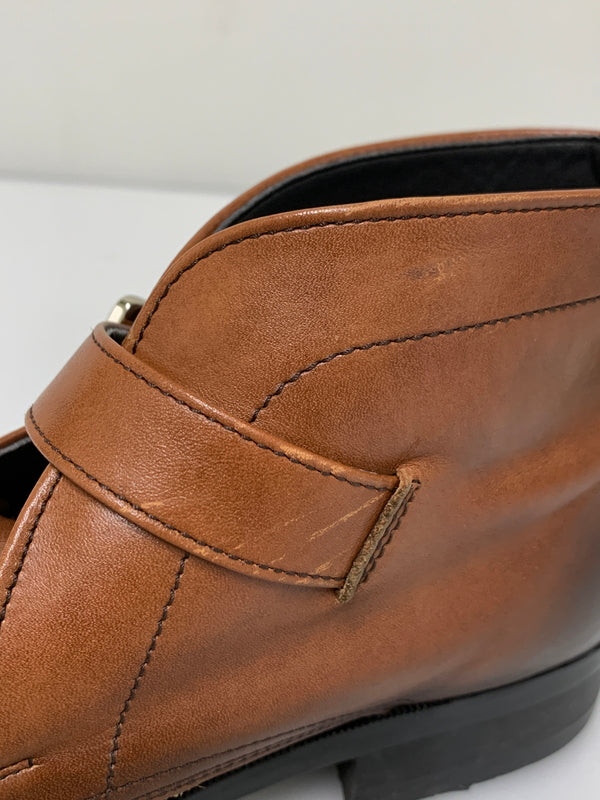 【中古品】【メンズ】 REGAL リーガル ゴアテックス チャッカブーツ CJ181 GORE-TEX レザーシューズ 164-260512-em-25-min サイズ：23 1/2 カラー：ブラウン系 万代Net店