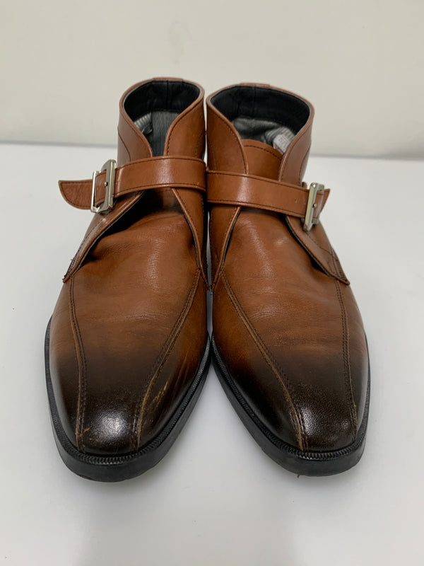 【中古品】【メンズ】 REGAL リーガル ゴアテックス チャッカブーツ CJ181 GORE-TEX レザーシューズ 164-260512-em-25-min サイズ：23 1/2 カラー：ブラウン系 万代Net店