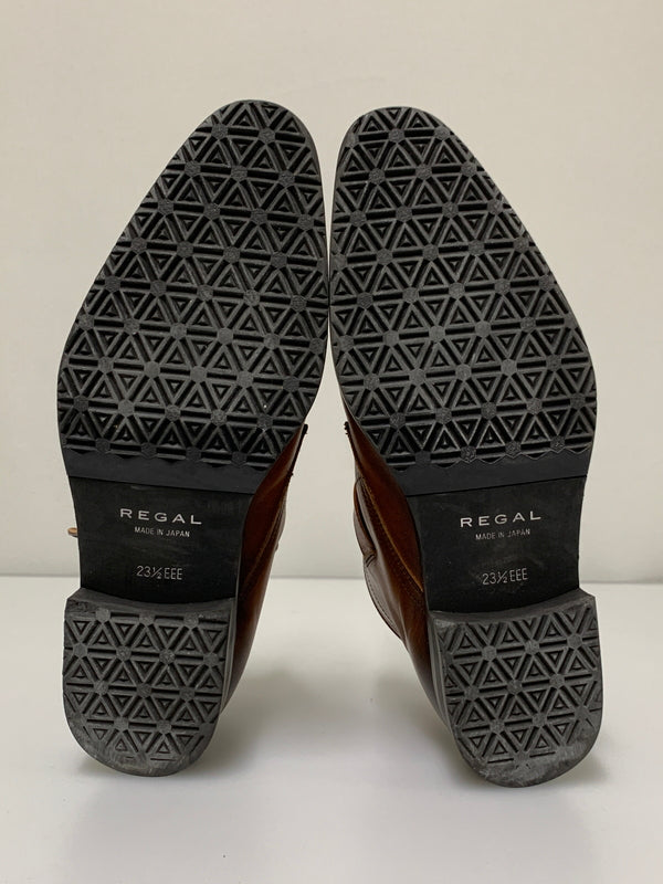 【中古品】【メンズ】 REGAL リーガル ゴアテックス チャッカブーツ CJ181 GORE-TEX レザーシューズ 164-260512-em-25-min サイズ：23 1/2 カラー：ブラウン系 万代Net店