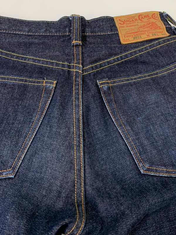 【中古品】【メンズ】 SUGAR CANE シュガーケーン SC42021 14.25OZ DENIM 2021 MODEL デニムパンツ ボトムス 156-260508-AS-78-min サイズ：W28L30 カラー：インディゴ 万代Net店