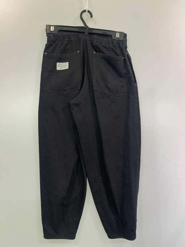 【中古品】【メンズ】 SUGAR&CO シュガーアンドコー EASY PANTS イージーパンツ ボトムス 156-260619-yn-32-min サイズ：S カラー：ブラック 万代Net店