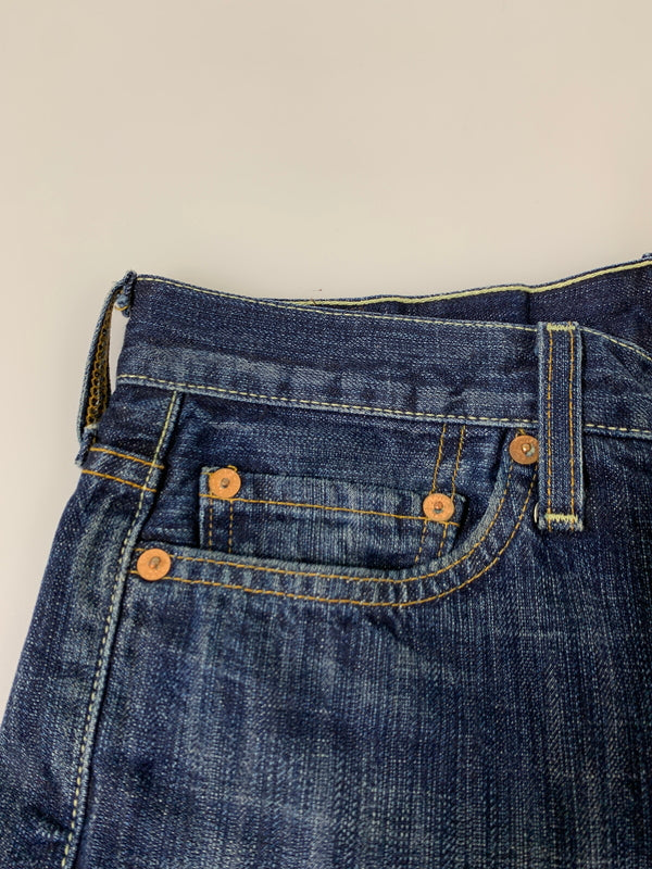 【中古品】【メンズ】 LEVI'S リーバイス 501XX DENIM PANTS 復刻 デニムパンツ ボトムス 158-260617-yn-05-min サイズ：28 32 カラー：インディゴ 万代Net店