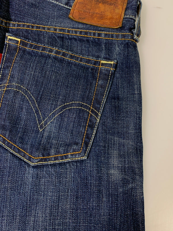 【中古品】【メンズ】 LEVI'S リーバイス 501XX DENIM PANTS 復刻 デニムパンツ ボトムス 158-260617-yn-05-min サイズ：28 32 カラー：インディゴ 万代Net店