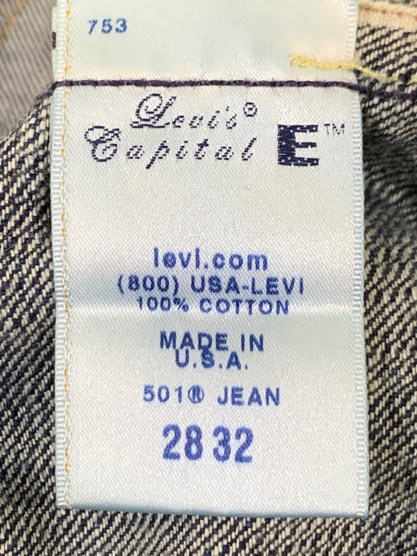 【中古品】【メンズ】 LEVI'S リーバイス 501XX DENIM PANTS 復刻 デニムパンツ ボトムス 158-260617-yn-05-min サイズ：28 32 カラー：インディゴ 万代Net店