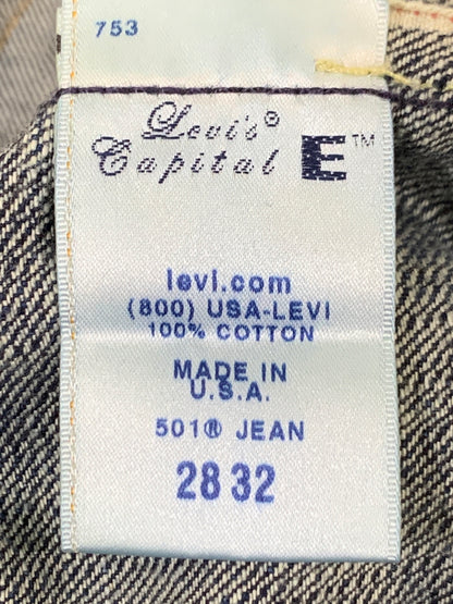 【中古品】【メンズ】 LEVI'S リーバイス 501XX DENIM PANTS 復刻 デニムパンツ ボトムス 158-260617-yn-05-min サイズ：28 32 カラー：インディゴ 万代Net店