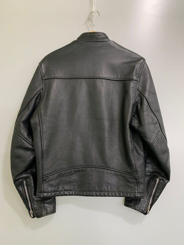 【中古品】【メンズ】 DUROJAC デュロジャック 80S SCHOTT SINGLE RIDERS シングル ライダースジャケット アウター 145-260508-AS-51-min サイズ：36 カラー：ブラック 万代Net店