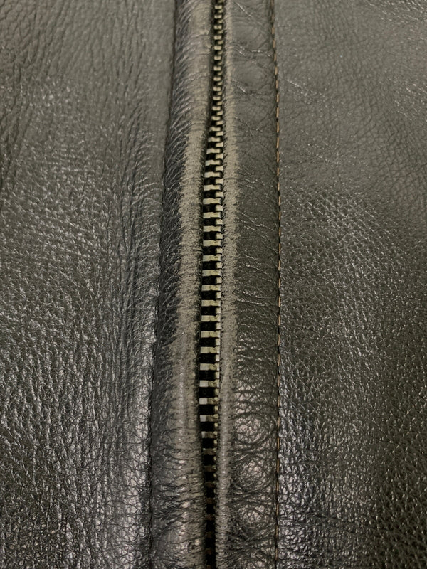 【中古品】【メンズ】 DUROJAC デュロジャック 80S SCHOTT SINGLE RIDERS シングル ライダースジャケット アウター 145-260508-AS-51-min サイズ：36 カラー：ブラック 万代Net店