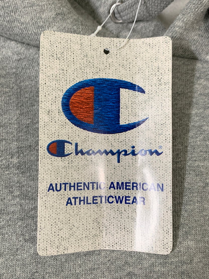 【中古品】【メンズ】 CHAMPION チャンピオン C3-C106 SF ルーズ ロゴ フーディー パーカー トップス 148-260522-SH-20-min サイズ：XL カラー：グレー 万代Net店