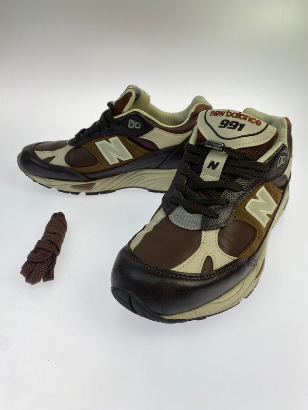 【中古品】【メンズ】 NEW BALANCE ニューバランス M991GBI 991 靴 シューズ スニーカー SNEAKER 162-260509-zi-15-min サイズ：UK7 1/2 カラー：ブラウン系 万代Net店