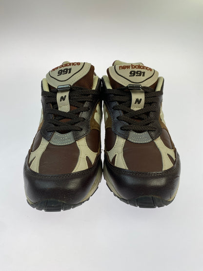 【中古品】【メンズ】 NEW BALANCE ニューバランス M991GBI 991 靴 シューズ スニーカー SNEAKER 162-260509-zi-15-min サイズ：UK7 1/2 カラー：ブラウン系 万代Net店