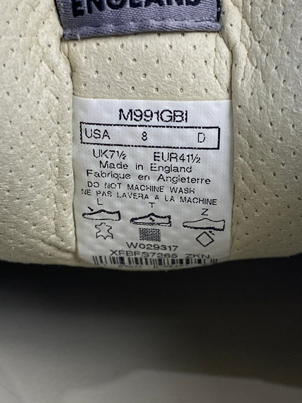 【中古品】【メンズ】 NEW BALANCE ニューバランス M991GBI 991 靴 シューズ スニーカー SNEAKER 162-260509-zi-15-min サイズ：UK7 1/2 カラー：ブラウン系 万代Net店
