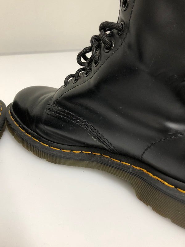【中古品】【メンズ/レディース】 DR.MARTEN ドクターマーチン 8 HOLE BOOTS 靴 シューズ ブーツ 164-260508-AS-119-min サイズ：UK6 カラー：ブラック 万代Net店