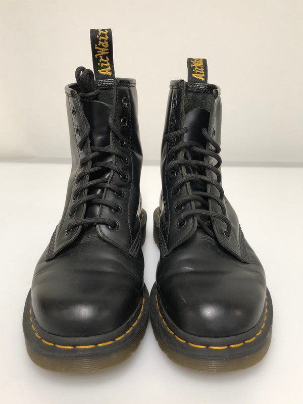 【中古品】【メンズ/レディース】 DR.MARTEN ドクターマーチン 8 HOLE BOOTS 靴 シューズ ブーツ 164-260508-AS-119-min サイズ：UK6 カラー：ブラック 万代Net店