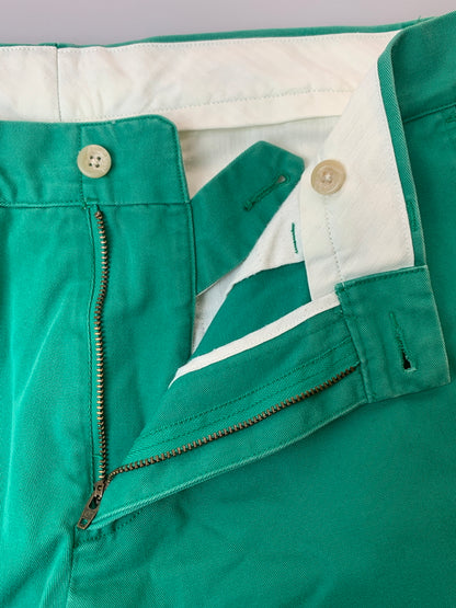 【中古品】【メンズ】 POLO RALPH LAUREN ポロ ラルフローレン CHINO PANTS チノパンツ ボトムス 157-260619-yn-31-min サイズ：32/32 カラー：グリーン 万代Net店