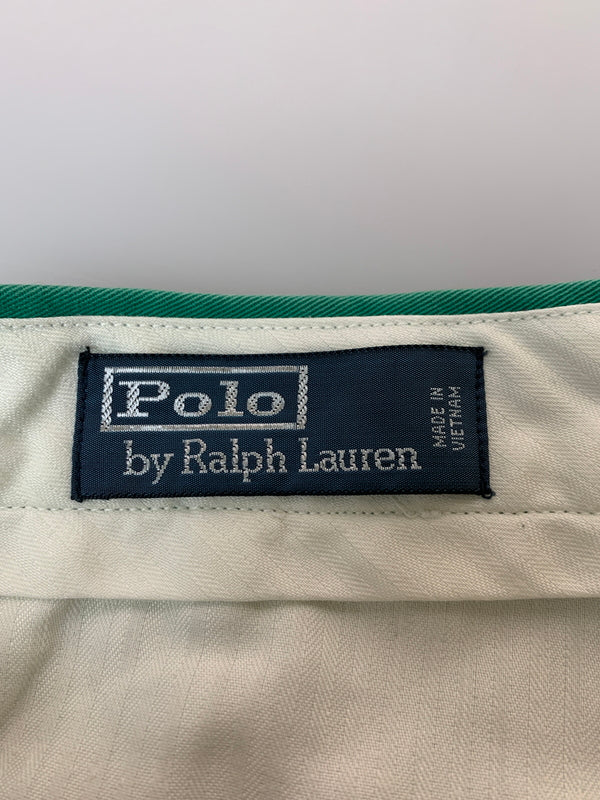 【中古品】【メンズ】 POLO RALPH LAUREN ポロ ラルフローレン CHINO PANTS チノパンツ ボトムス 157-260619-yn-31-min サイズ：32/32 カラー：グリーン 万代Net店