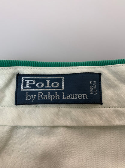 【中古品】【メンズ】 POLO RALPH LAUREN ポロ ラルフローレン CHINO PANTS チノパンツ ボトムス 157-260619-yn-31-min サイズ：32/32 カラー：グリーン 万代Net店