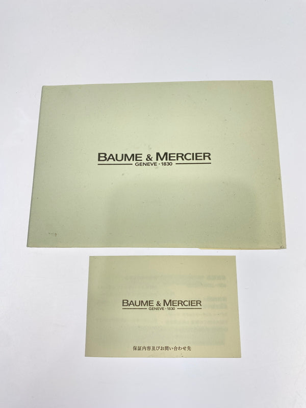 【中古品】【メンズ/レディース】 BAUME＆MERCIER ボーム＆メルシェ ケープランド デイト 自動巻き 腕時計 65353 ウォッチ ステンレススチール 197-260512-em-05-min カラー：シルバー 万代Net店