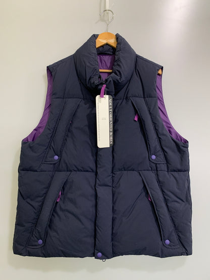 【中古品】【メンズ】 ADULT ORIENTED ROBES アダルトオリエンテッドローブス 10-22410311 DOWN VEST ダウンベスト アウター 140-260508-AS-39-min サイズ：3 カラー：ネイビー 万代Net店