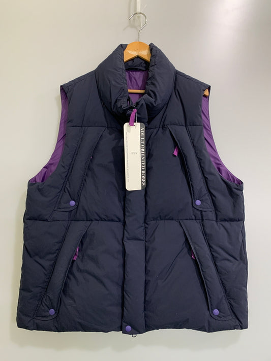【中古品】【メンズ】 ADULT ORIENTED ROBES アダルトオリエンテッドローブス 10-22410311 DOWN VEST ダウンベスト アウター 140-260508-AS-39-min サイズ：3 カラー：ネイビー 万代Net店
