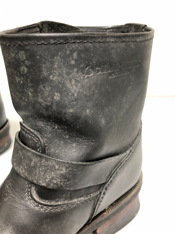 【現状渡し品】【メンズ/レディース】 CEDAR CREST セダークレスト ENGINEER BOOTS エンジニアブーツ 靴 シューズ 164-260508-AS-117-min サイズ：下記参照 カラー：ブラック 万代Net店